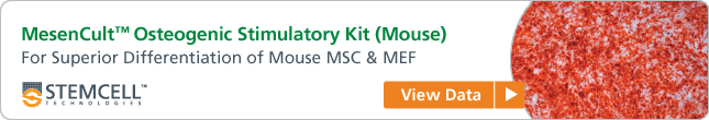 Achieve Superior Differentiation of Mouse MSC & MEF into Osteoblasts with the MesenCult™ Osteogenic Stimulatory Kit (Mouse)